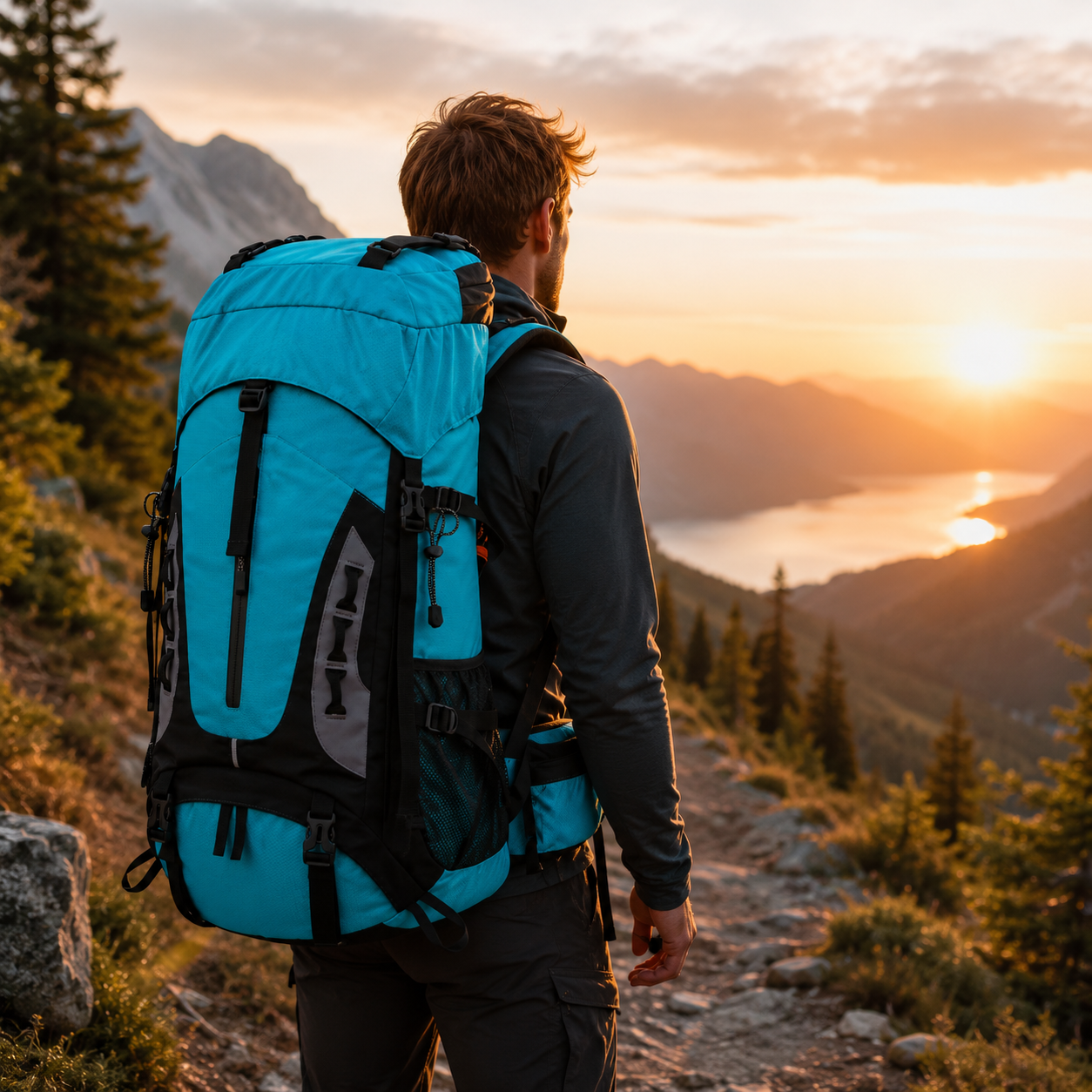 Skadi – 60L Trekkingrucksack für Outdoor & Reisen