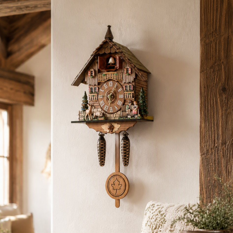 Walden – Kuckucksuhr im Chalet-Stil