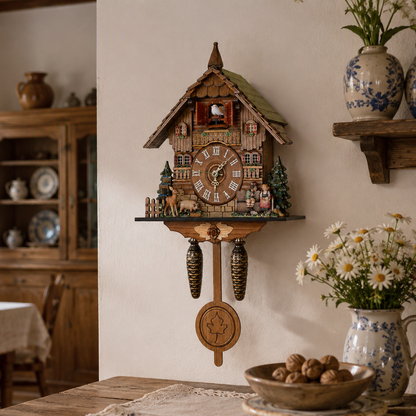 Walden – Kuckucksuhr im Chalet-Stil