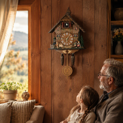 Walden – Kuckucksuhr im Chalet-Stil