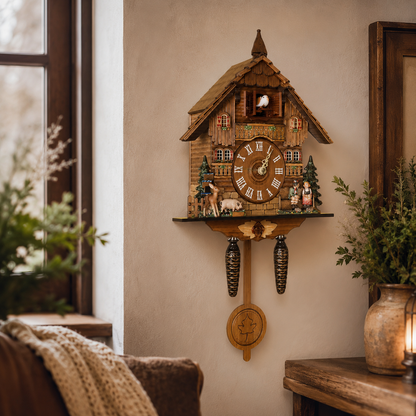 Walden – Kuckucksuhr im Chalet-Stil