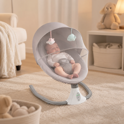 Lunara – Elektrische Babywippe mit Musik